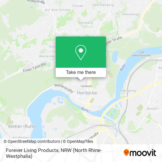 Forever Living Products map