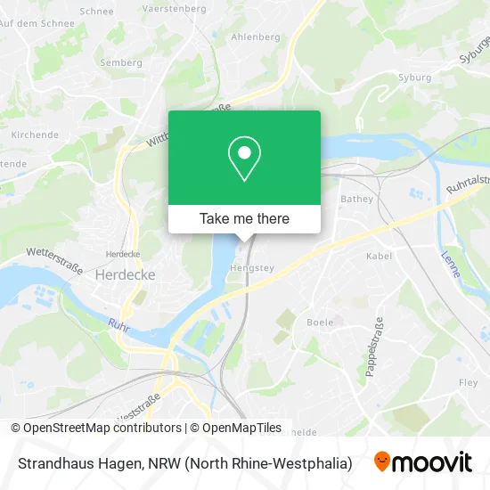 Карта Strandhaus Hagen