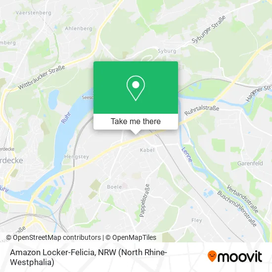 Карта Amazon Locker-Felicia