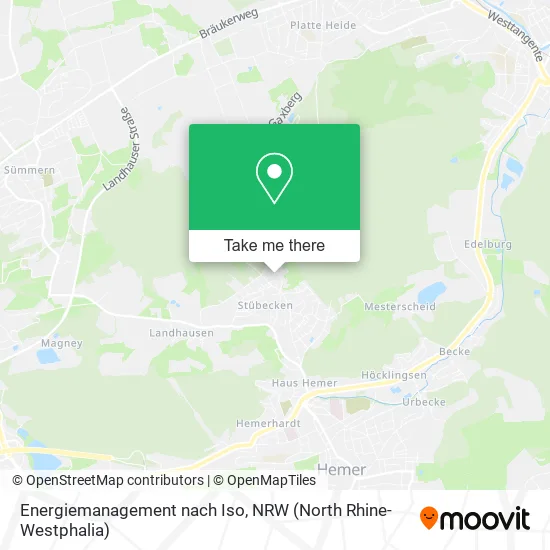 Карта Energiemanagement nach Iso