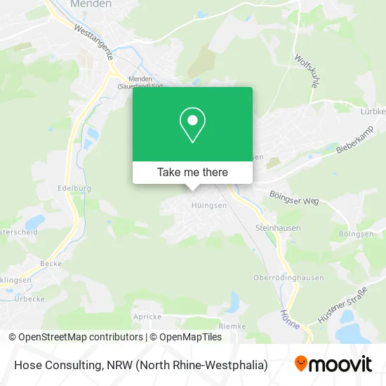 Карта Hose Consulting