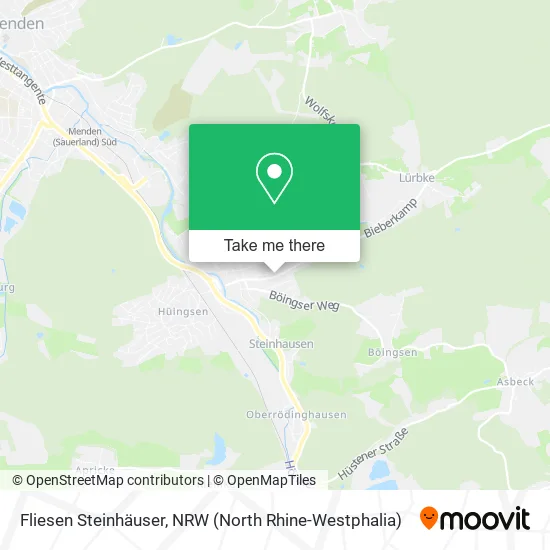 Карта Fliesen Steinhäuser