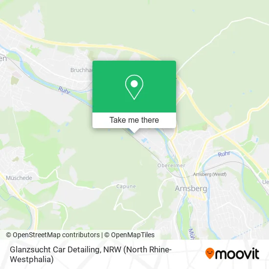 Карта Glanzsucht Car Detailing