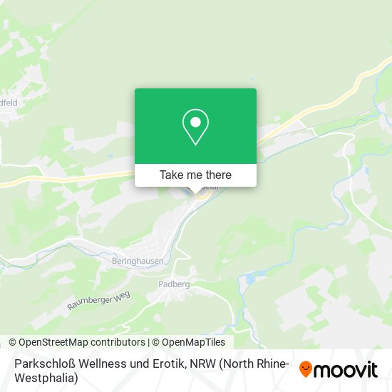 Parkschloß Wellness und Erotik map