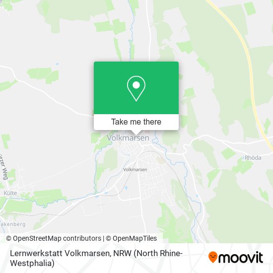 Карта Lernwerkstatt Volkmarsen