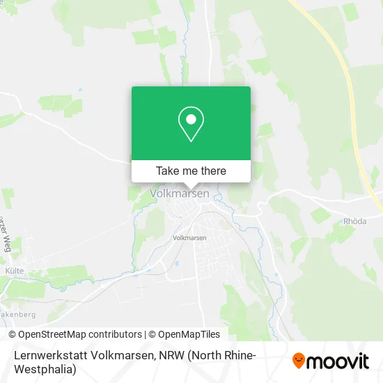 Карта Lernwerkstatt Volkmarsen