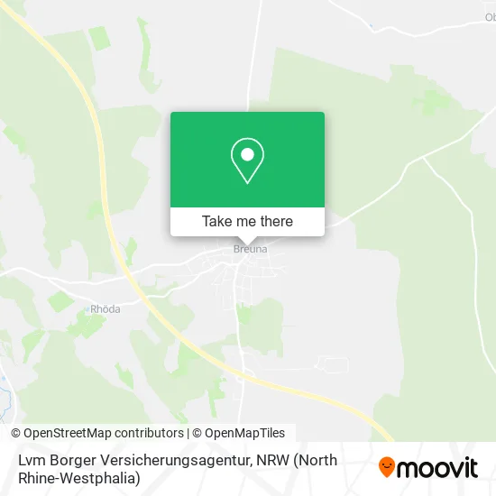 Lvm Borger Versicherungsagentur map