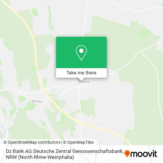 Dz Bank AG Deutsche Zentral Genossenschaftsbank map