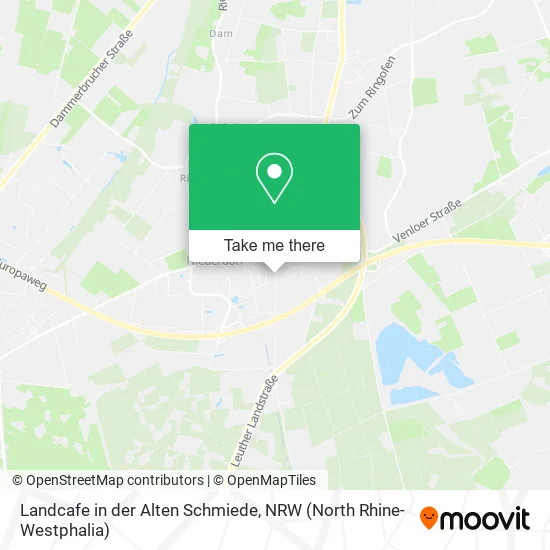Карта Landcafe in der Alten Schmiede