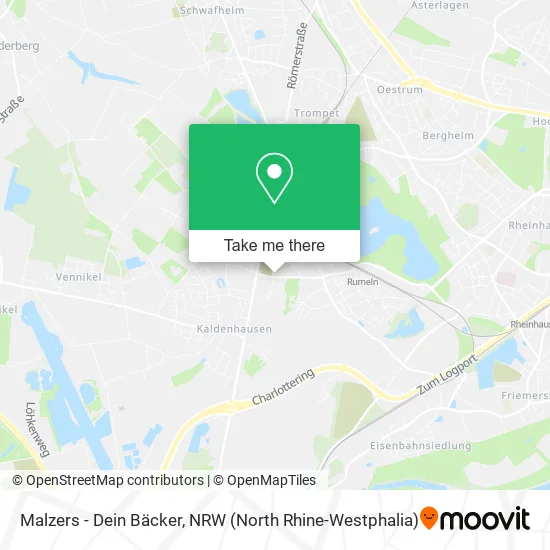 Карта Malzers - Dein Bäcker
