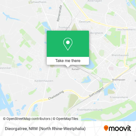 Карта Dieorgatree