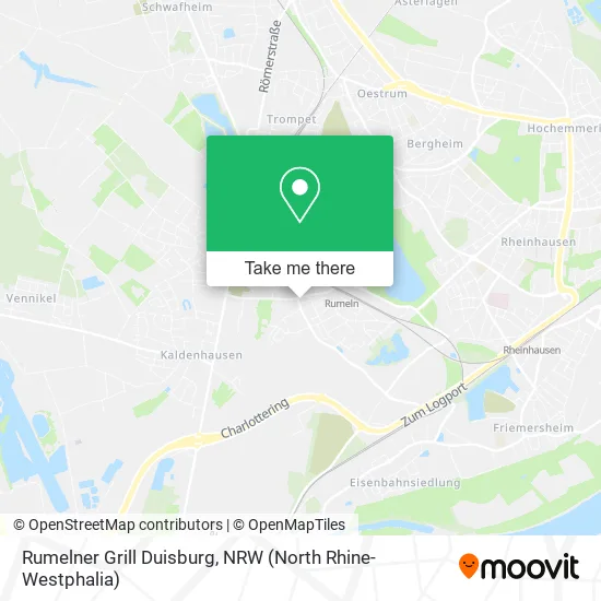 Карта Rumelner Grill Duisburg