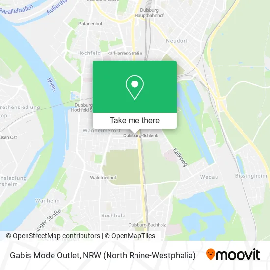 Карта Gabis Mode Outlet