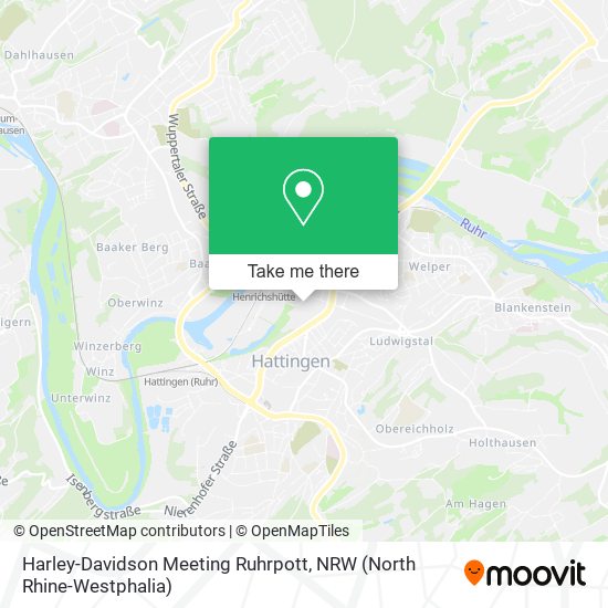 Harley-Davidson Meeting Ruhrpott map