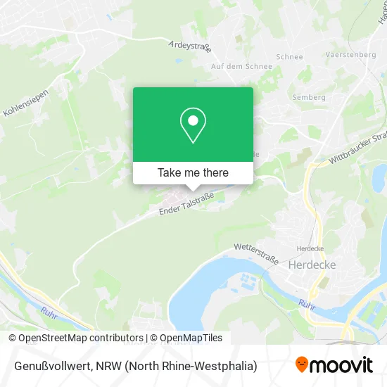 Карта Genußvollwert