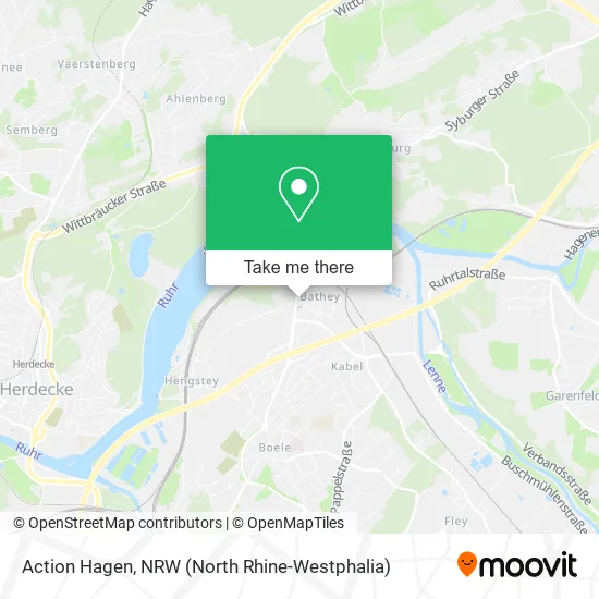 Карта Action Hagen