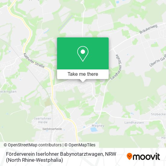 Förderverein Iserlohner Babynotarztwagen map