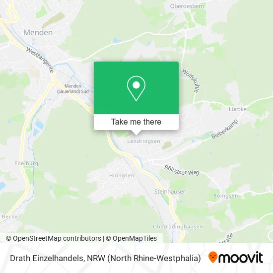 Карта Drath Einzelhandels