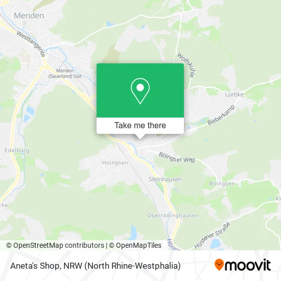 Карта Aneta's Shop