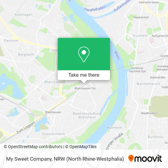 My Sweet Company map