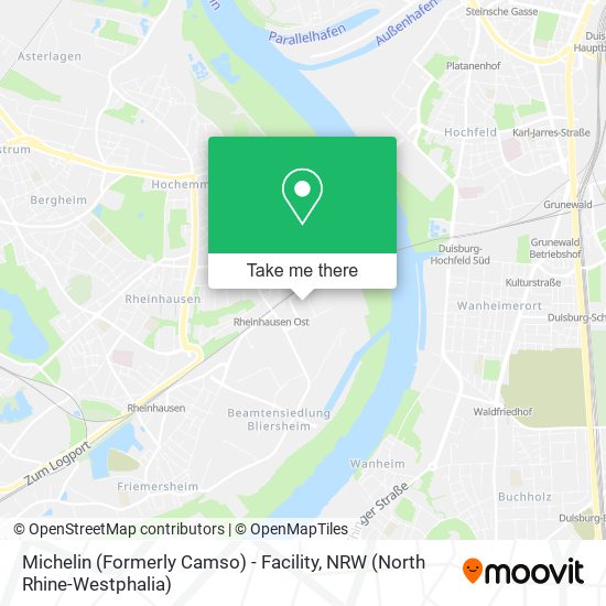 Michelin (Formerly Camso) - Facility map