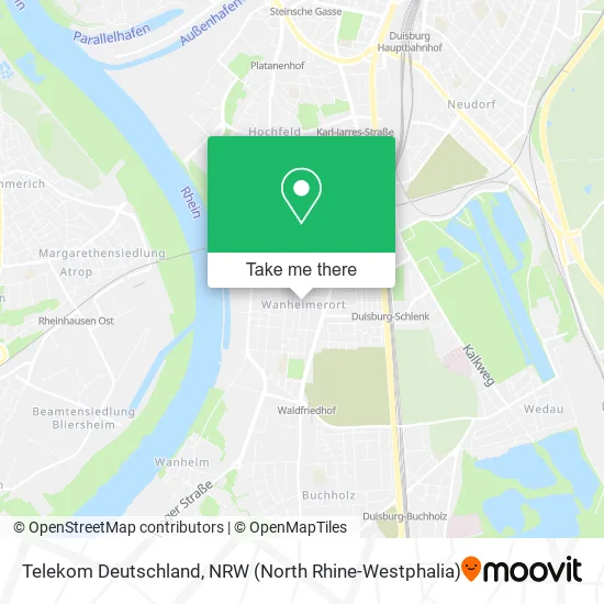 Telekom Deutschland map