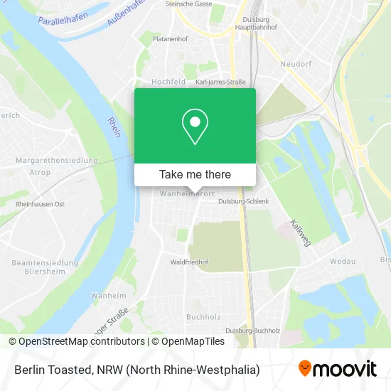 Карта Berlin Toasted