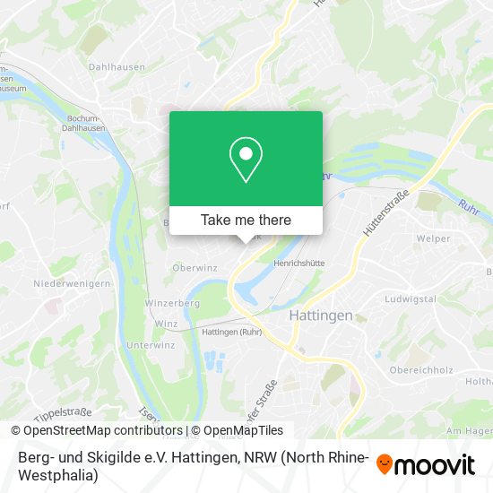 Berg- und Skigilde e.V. Hattingen map