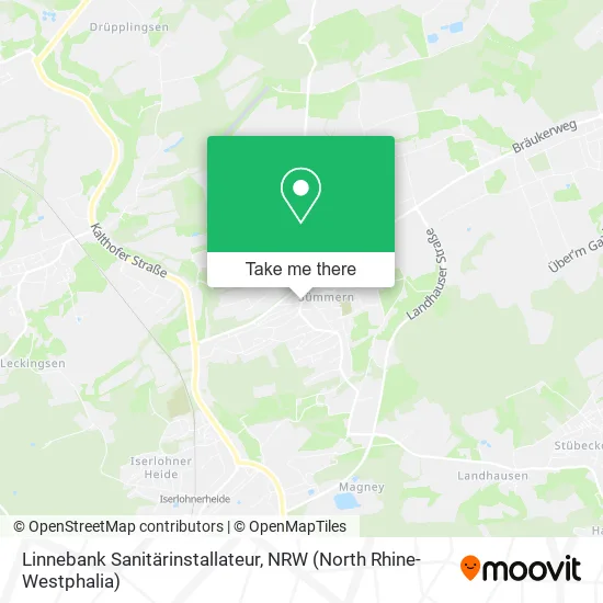 Карта Linnebank Sanitärinstallateur