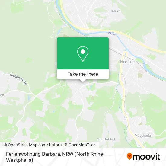 Карта Ferienwohnung Barbara