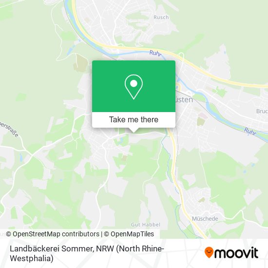 Landbäckerei Sommer map