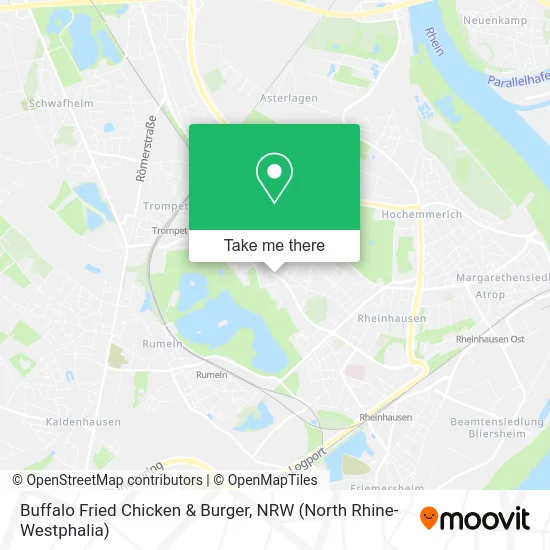 Buffalo Fried Chicken & Burger map