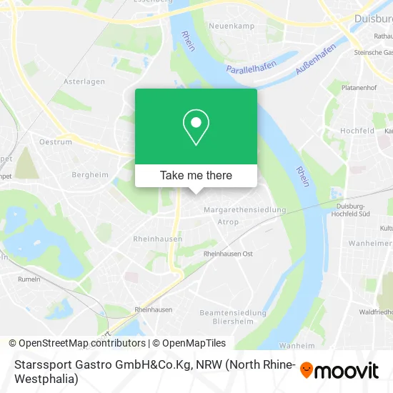 Starssport Gastro GmbH&Co.Kg map