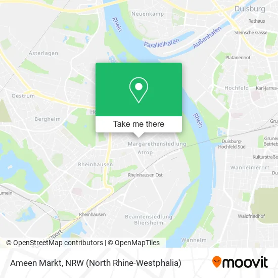 Карта Ameen Markt