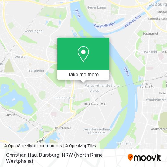 Christian Hau, Duisburg map