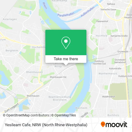 Карта Yesileam Cafe