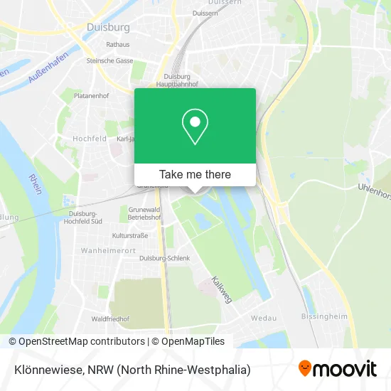 Карта Klönnewiese