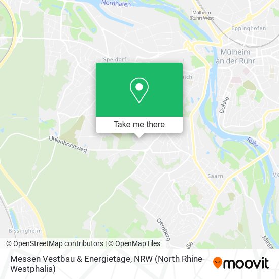 Messen Vestbau & Energietage map