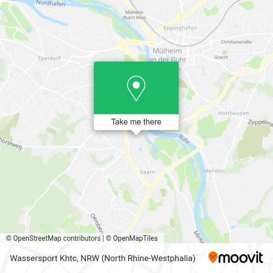 Wassersport Khtc map