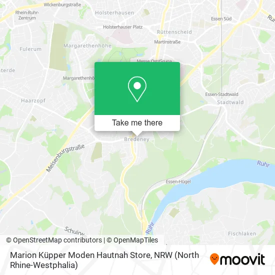 Карта Marion Küpper Moden Hautnah Store