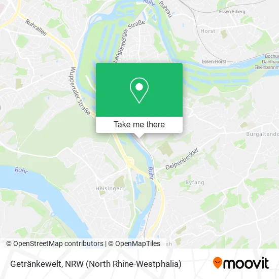 Карта Getränkewelt