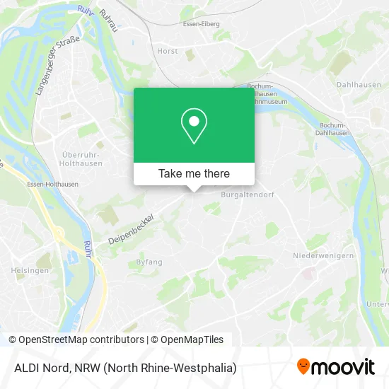 Карта ALDI Nord