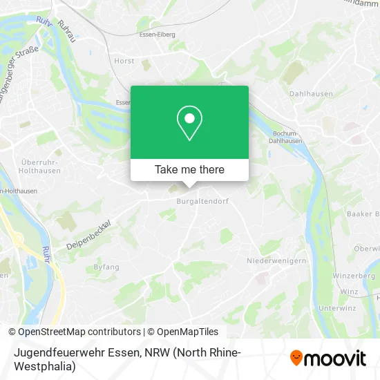 Карта Jugendfeuerwehr Essen