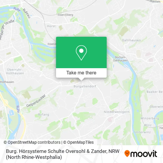 Burg. Hörsysteme Schulte Oversohl & Zander map