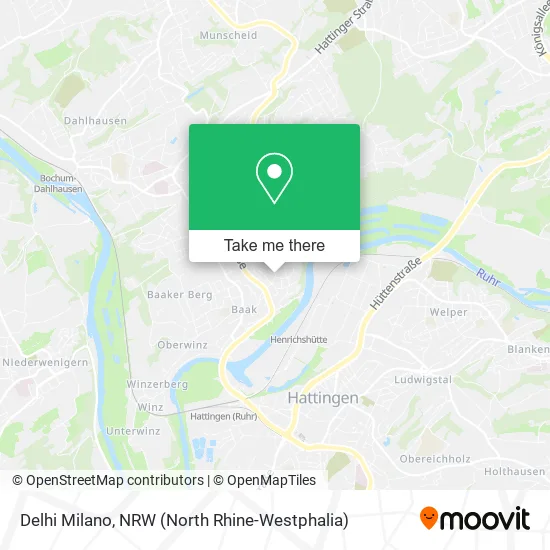 Карта Delhi Milano