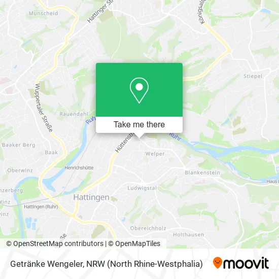 Карта Getränke Wengeler