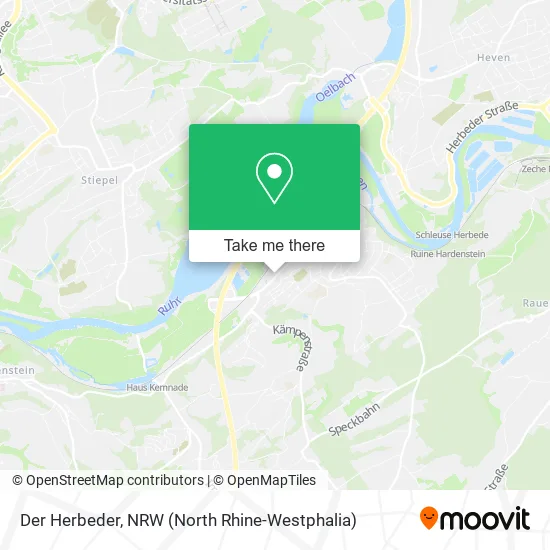 Карта Der Herbeder