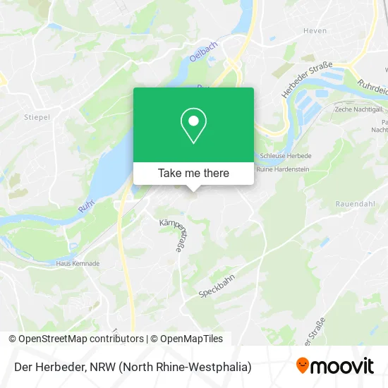 Карта Der Herbeder