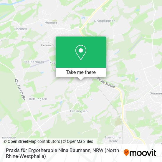 Praxis für Ergotherapie Nina Baumann map