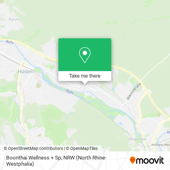 Boonthai Wellness + Sp map